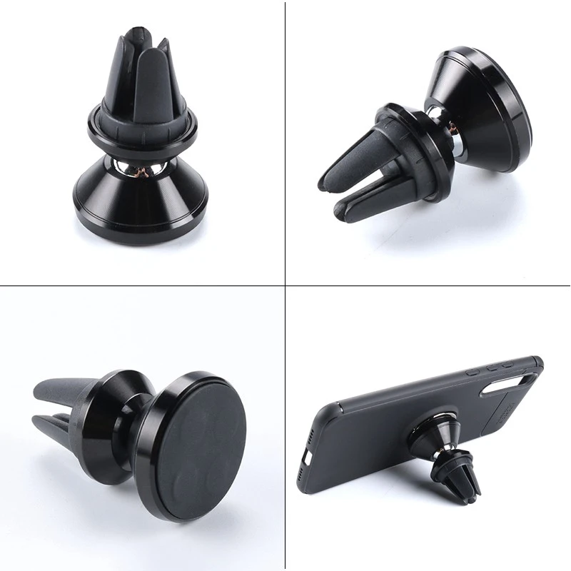 

360 Degree Rotatable Metal Car Mount Magnetic Phone Holder Bracket Holder for Mobile Navigation Bracket for Audi Phone Holder