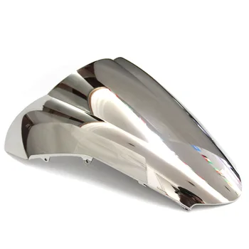 

For 2002-2012 2005 2006 2009 Honda VFR800 Interceptor 800 Windshield Silver Screen Double bubble Motorcycle