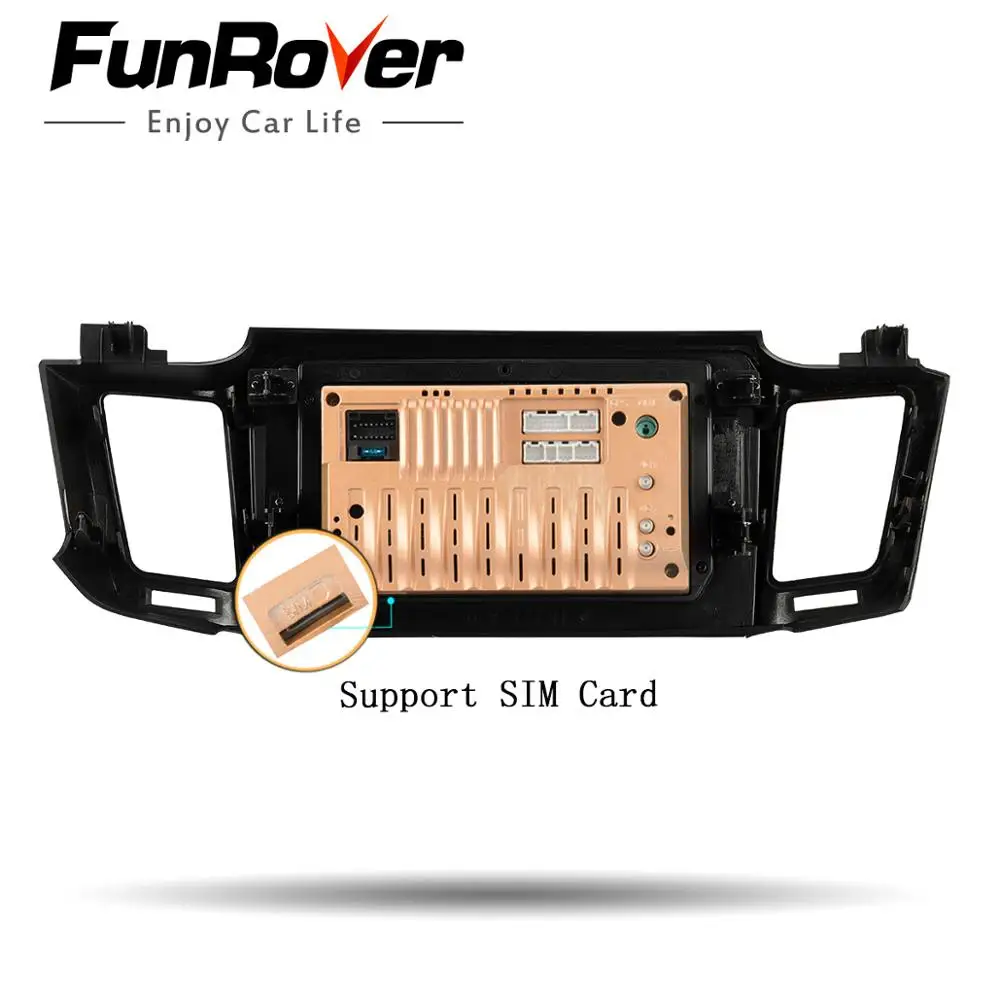 Top Funrover 4G android 9.0 car radio multimedia player 2 din car dvd for Toyota RAV4 2013-2016 gps player navigation vedio DSP wifi 5 Top Funrover 4G android 9.0 car radio multimedia player 2 din car dvd for Toyota RAV4 2013-2016 gps player navigation vedio DSP wifi 5