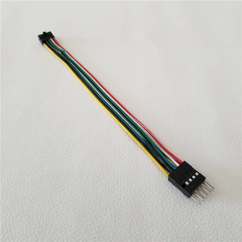 

Dupont Mini USB 2.0mm 10Pin Female to Dupont USB 2.54mm 9Pin Male Power Extension Cable for PC Motherboard 12cm