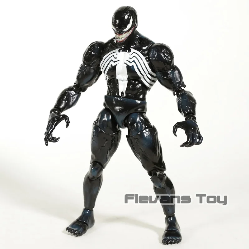 Горячие игрушки Marvel Legends Venom Spiderman 1/6 Масштаб ПВХ фигурка Коллекционная модель игрушки