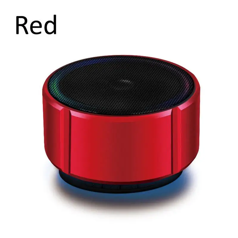 Беспроводной мини Bluetooth динамик дыхательный свет Cannon fm радио TF карта красочный