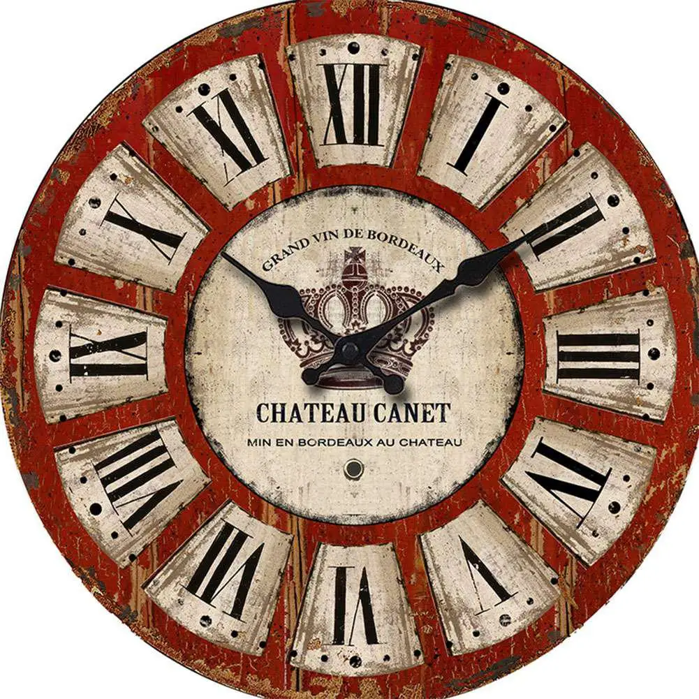 Retro Clock Antique Decor Wall Clocks Home Indoor Decoration Clock Shabby Chic Vintage Clock Office Cafe Decoration Retro Clock Antique Decor Wall Clocks Home Indoor Decoration Clock Shabby Chic Vintage Clock Office Cafe Decoration