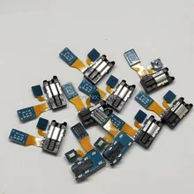 10pcs Earphone Audio Jack Headphone Socket Headset Port Flex Cable Microphone For Samsung Galaxy J6 2018 J600F A6 2018 A600F