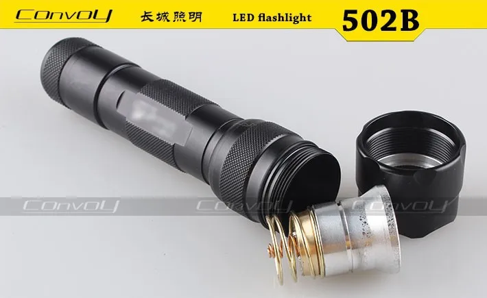 Wf 502b Фонарик True 500lm CREE XML2 U2 1A 7135*3 3/5 режимов самый стабильный 502b Фонарик