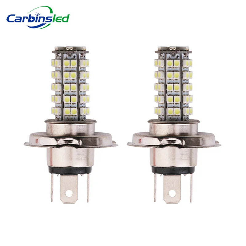 CARBINS 2Pcs H7 1210 3258 68SMD Car Parking Headlight for Auto Car LED Fog Lamps Light