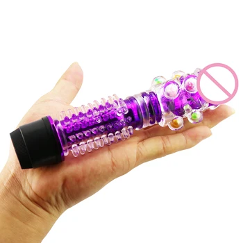 Particles Vibrating Dildo G Spot Clitoris Stimulator Pussy Massager Adult Sex Toys for Women Masturbator Vibrator Sex Shop 6