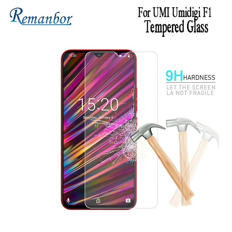 Remanbor для UMI umidigi F1 закаленное Стекло пленкой передней панели защитный заменитель