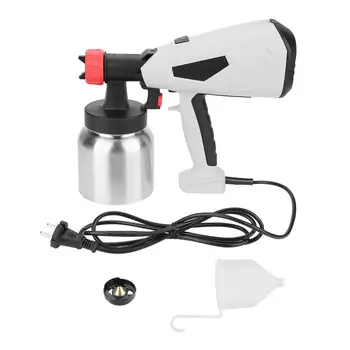 

800W Electric Spray Gun 800ml Detachable Paint Gun for Furniture Fence Wall Painting High Pressure