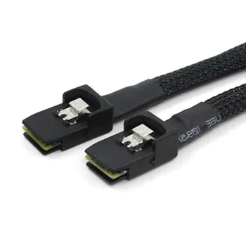 

Zihan SF-001-1M Internal SFF 8087 Mini SAS 36 Pin to Mini SAS SFF 8087 RAID Server Cable 70cm