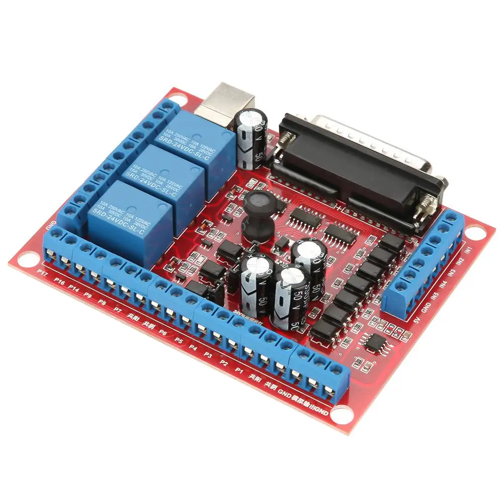 DIY CNC 6 MACH3 гравировальный станок интерфейсные платы|Контроллер с ЧПУ| |