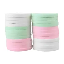 20 шт губка для лица цветная влажная Сухая Пудра пуховка для девушки женщины