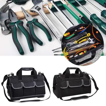 

Oxford Tool Bag Hardware Handbag Canvas Electrician Tools Storage Bags Organizer Bolsa Herramientas Max Loading 60Kg
