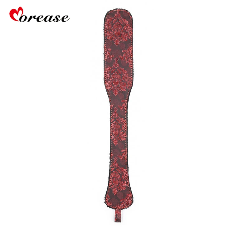 Morease Spanking Paddle Plush BDSM font b Sex b font Toy Flogger Erotic Whipper Flogging Flirt