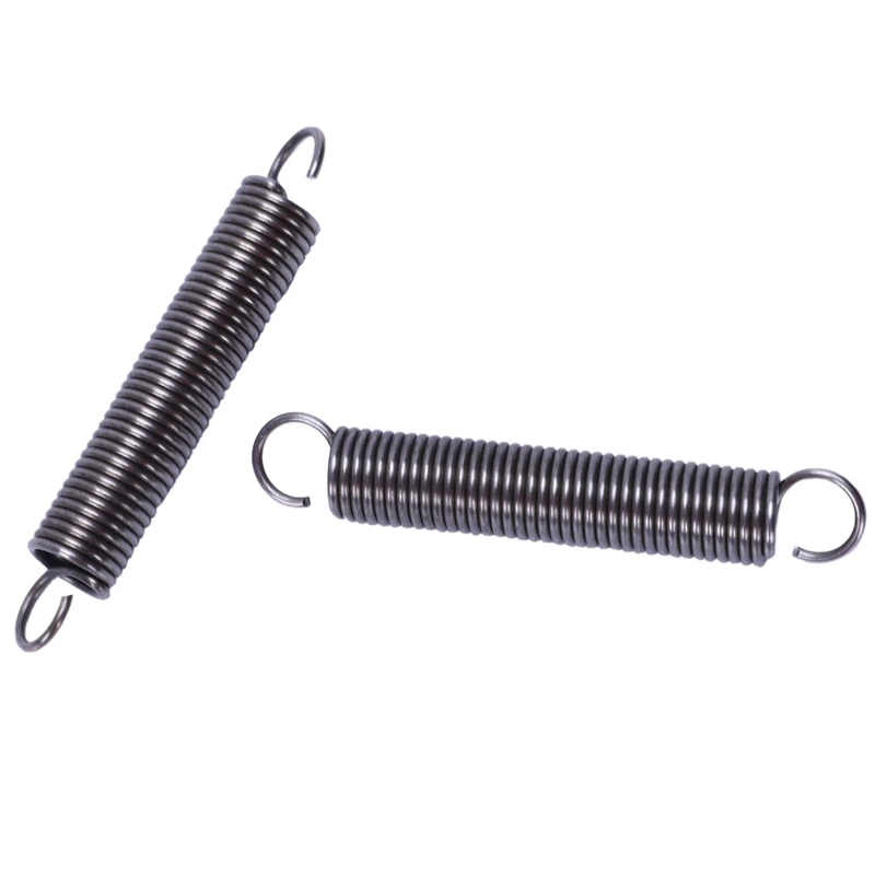 1.2mmx10x65mm металлический двойной крюк Натяжной пружины 4 шт|Пружины| |