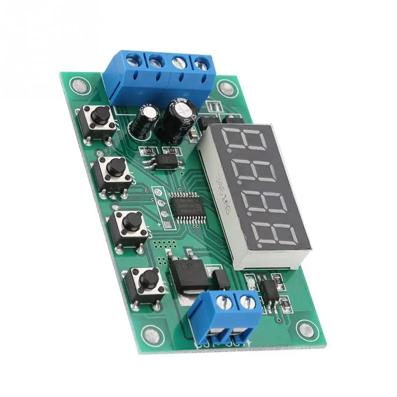 

YF-11 Cycle Delay Time Relay Multifunctional Pulse Trigger Timer DC 7-24V Delay Relay Timing Relay High Quality