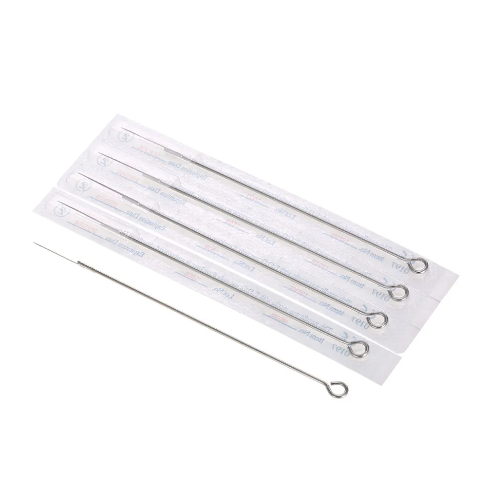 Needle Set 1RL 3RL 5RL 7RL 9RL Stainless Steel Round Liner Professional Permanent Tattoo Tool Kit | Красота и здоровье