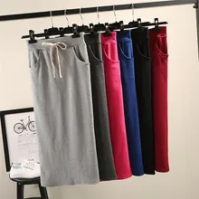 Весенне-летние сексуальные женские облегающие макси юбки с разрезом, черная эластичная талия, элегантная длинная юбка-карандаш