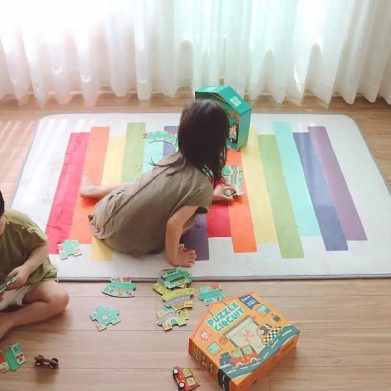 

100*150cm Baby Crawling Play Mat Educational Kids Developing Mat Game Rug For Children Activity Gym Carpet for Home Pad Mat