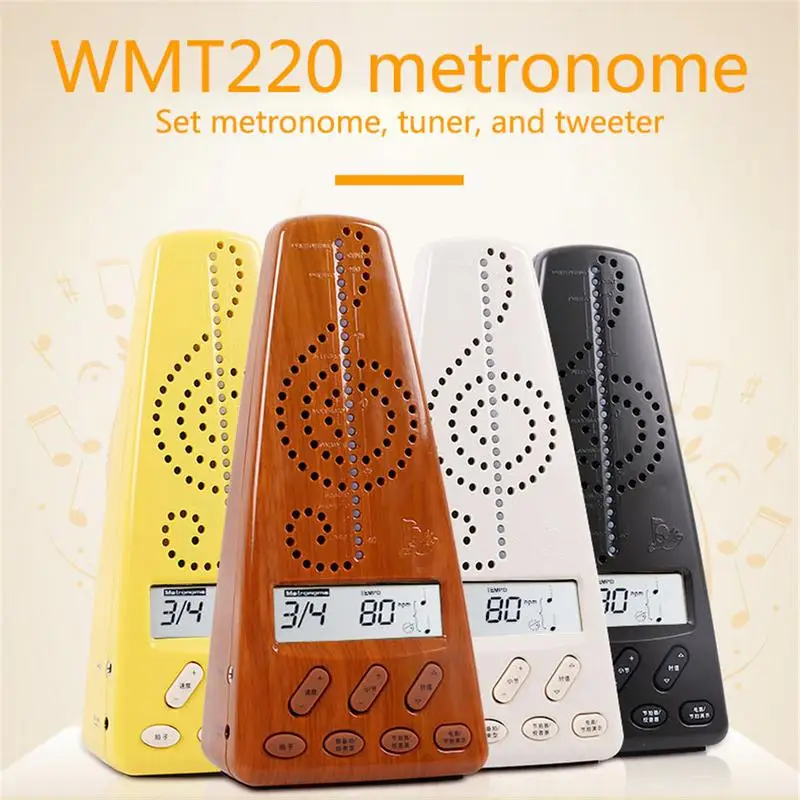 

For Little Angel WMT220 Electronic Metronome Vocal Number Beat Guitar Piano Drum Guzheng Instrument Universal Rhythm