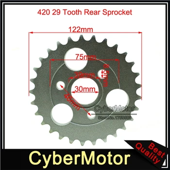 

30mm 420 29 Tooth Rear Chain Sprocket For Honda Z50A Z50 Z50R Z50J Bike