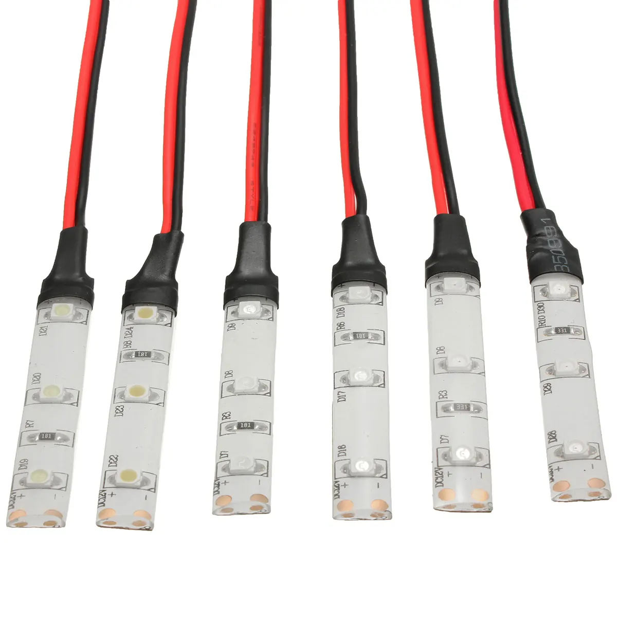 Светодиодная лента водонепроницаемая 3528 SMD IP65 12 В 3 светодиода|Декоративная