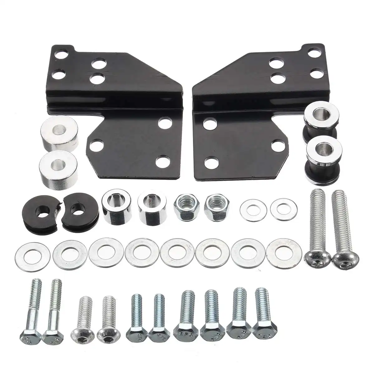 

High quality Detachables Front Docking Hardware Set Kit for Harley Road for King Electra Street Glide 1997-2008