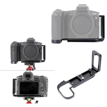 

Quick Release L Plate Holder Hand Grip Tripod Bracket For Canon Eos R Camera For Benro Arca Swiss Tripod Head