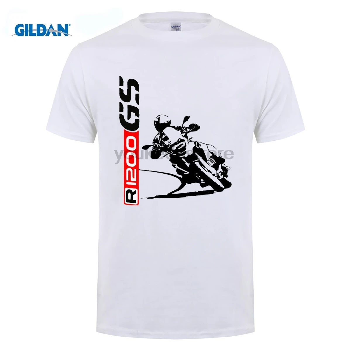 GILDAN/футболка с круглым воротником из чистого хлопка новинка 1200 г. GS t S Adventure Motorrad
