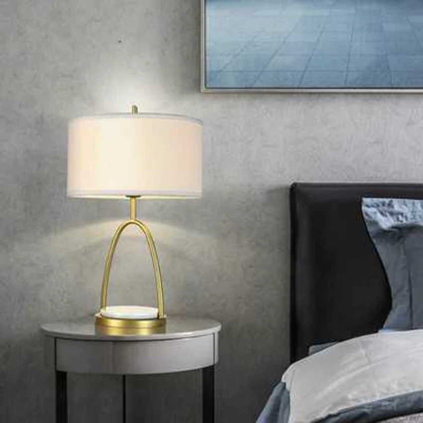 Скандинавский чердак светодиодный настольный светильник для спальни, прикроватный креативный Настольный светильник, Современная гостиная, домашний декор, настольные лампы, светильник