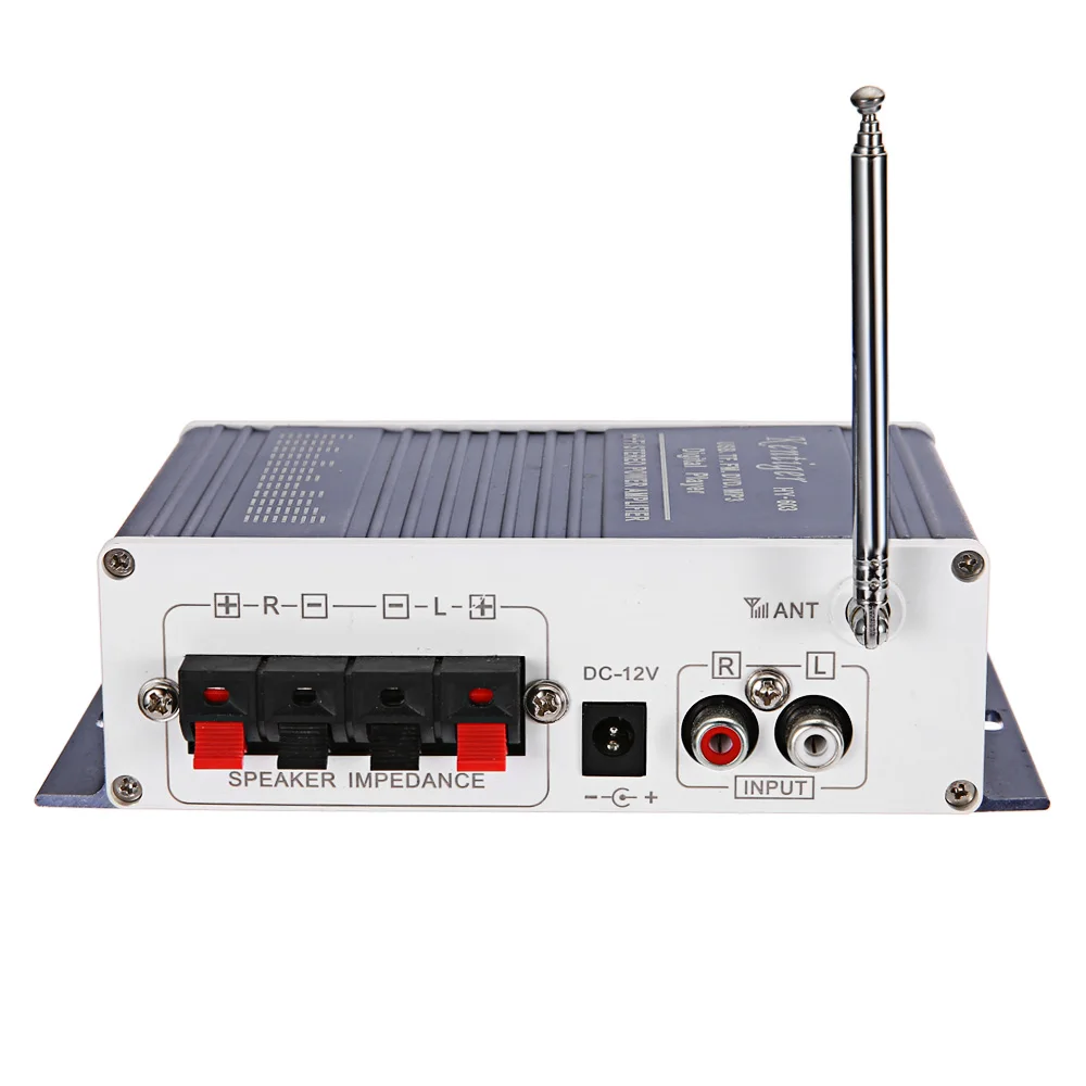 Kentiger HY 603 HiFi стерео Мощность цифровой аудио усилитель с ИК Управление FM MP3 USB