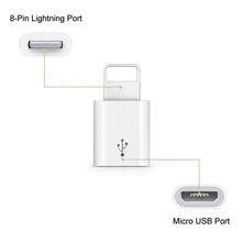 Usb адаптер для Iphone 7 к Micro Usb для Iphone X Xs Max 6 S адаптер, быстрая зарядка синхронизации данных для Ipad Usb кабель
