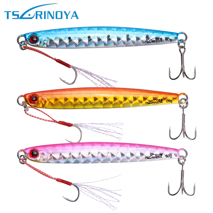Приманка рыболовная Trulinoya металлическая 20/30/45/60 г|fishing lure|slow jigmetal jig |