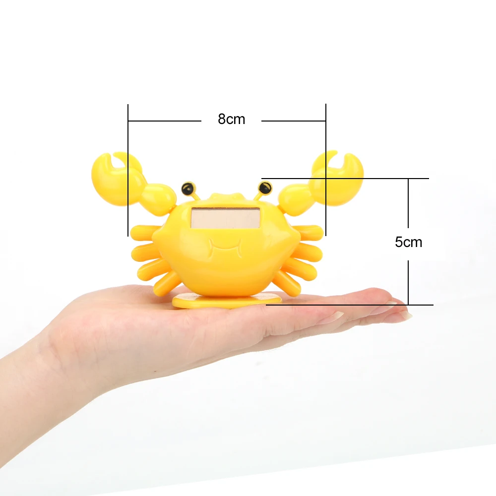YOSOLO Kids Solar Powered Dancing Toy Car Ornament Dashboard Decoration Auto Accessories Crab Animated Dancer Gift For Children YOSOLO Kids Solar Powered Dancing Toy Car Ornament Dashboard Decoration Auto Accessories Crab Animated Dancer Gift For Children