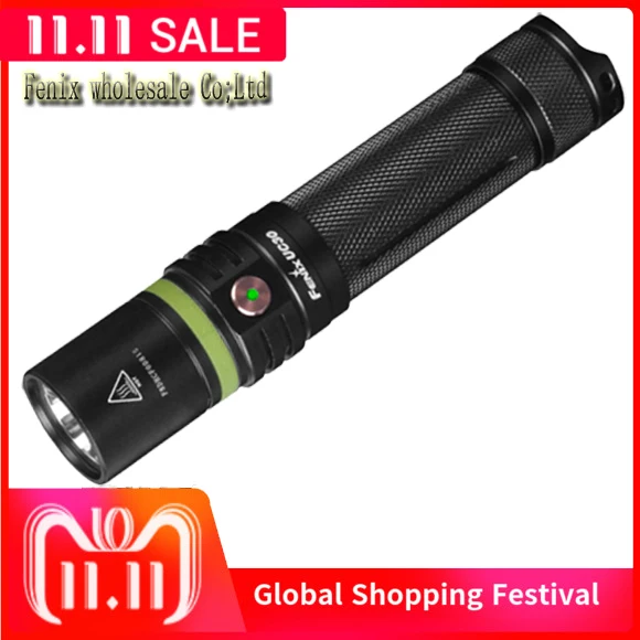 

2017 New Fenix UC30 Cree XP-L HI V3 LED Flashlight 1000 lumens with a 2600mAh 18650 battery