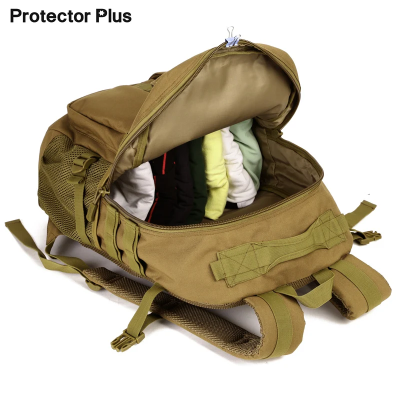 40L Sports Tactical Outdoor Backpack Camping Climbing Military Army Molle Waterproof Hiking Hunting Student Bag Tourist Rucksack