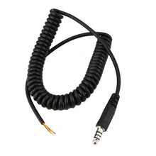 Helicopter Headset Replacement Cable with U 174 U Connector