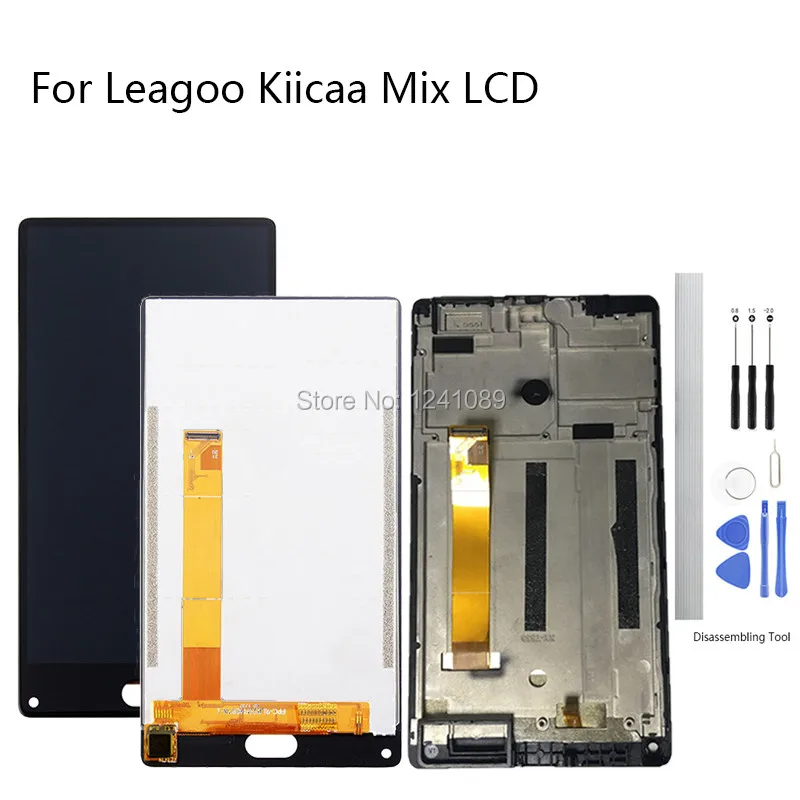 Сменный экран дисплея для Leagoo Kiicaa Mix lcd сенсорный 5 дюймов 1080*1920 черный