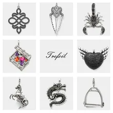 Подвески в виде скорпиона, лошади, дракона, модные ювелирные изделия, 925 пробы, серебряный, панк, подарок для женщин, мужчин, мальчиков, девочек, ожерелье