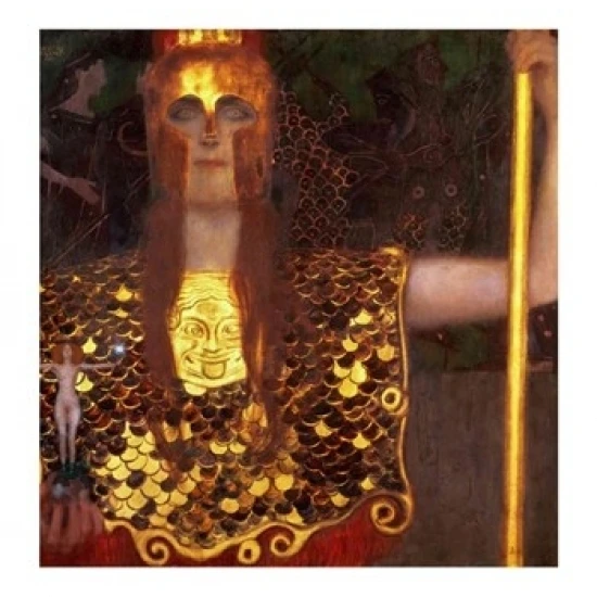 Печать плаката Minerva или Pallas Athena от Gustav Klimt (18x24)|Таблички и знаки| |