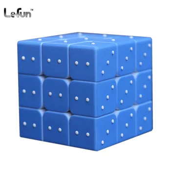 

Lefun [ Three Steps Braille Magic Cube Lefun uv] Braille Fingerprint 3d Relief Three-dimensional Magic Cube