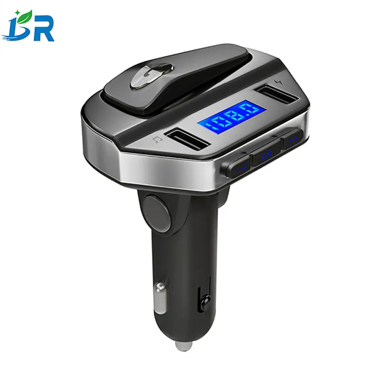 

MP3 Player FM Transmitter 3.1A Quick USB Charger Bluetooth Stereo Handsfree Car Kit U disk LCD Display