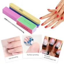 6 шт./компл. маникюрный набор файлов полировка омертвевшей кожи маникюрных инструментов