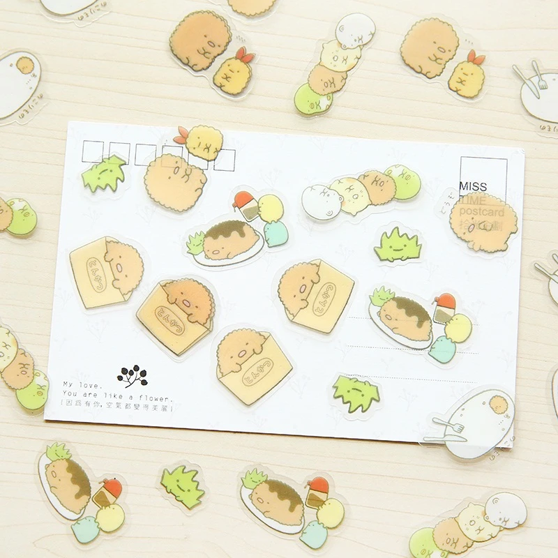 50 шт./упак. милые Gudetama наклейки мультфильм Kawaii аниме для детей Детские забавные