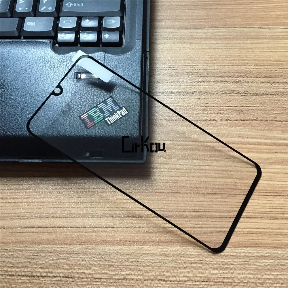 

For Samsung Galaxy A30 A50 Full AB Glue Full Cover 2.5D Arc Edge 0.33mm 100% Tempered Glass Screen Protector Protective Film