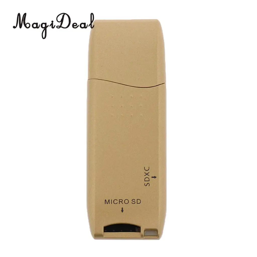 5 Гбит/с Быстрый USB 3 0 Все в 1 Mocro SD TF SDXC флэш памяти кард ридер золото|Картридеры| |