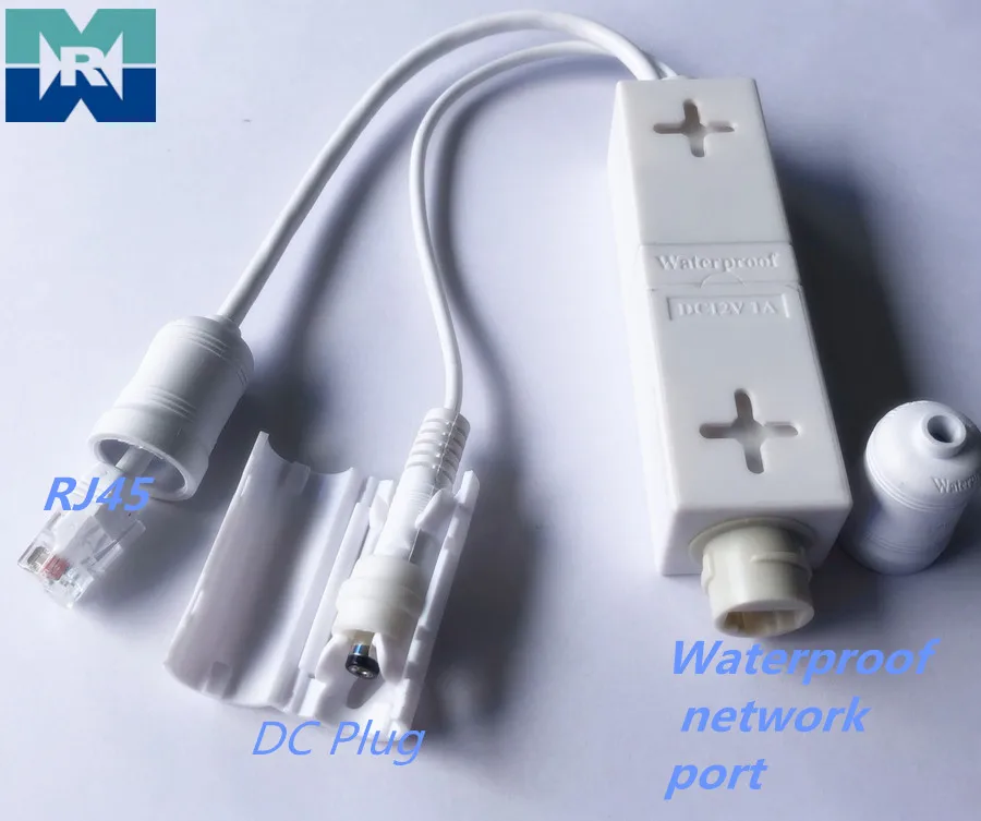 DC12V активный изолированный POE сплиттер IEEE802.3af/12 V водонепроницаемый 1A|Коробки