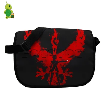 

Pokemon Team VALOR Outline Messenger Bags Umbreon Mewtwo Printing School Handbag for Teenagers Students Crossbody Shoulder Bags