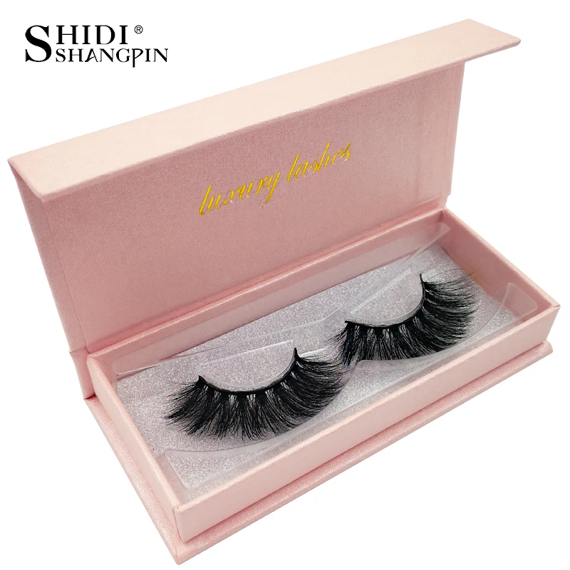 

SHIDISHANGPIN 1 pair 3d mink natural false eyelashes volume soft long eyelash extension fake mink eyelashes maquiagem