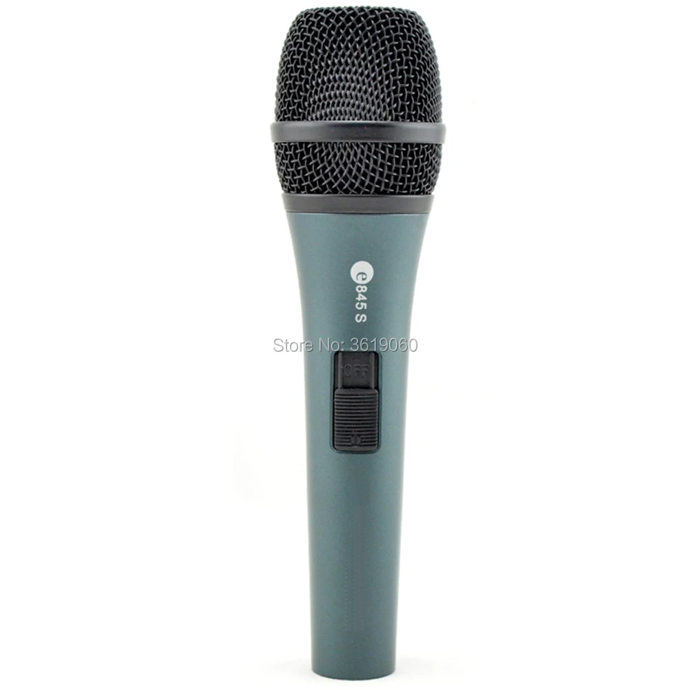 Проводной кардиоидный вокальный микрофон 845S проводной sennheisertype 20 шт.|Микрофоны| |